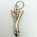 Vintage Sterling Silver Welsh Leek Charm