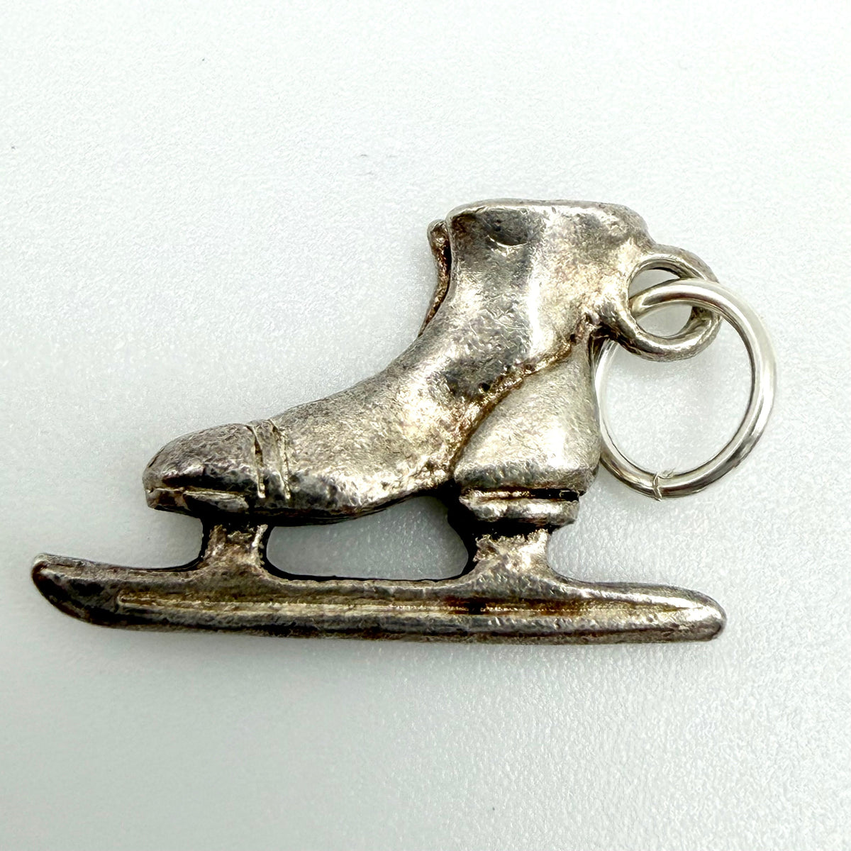 Vintage 925 Sterling Silver Ice Skate Charm