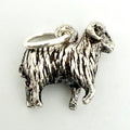 Vintage Sterling Silver Ram Sheep Charm