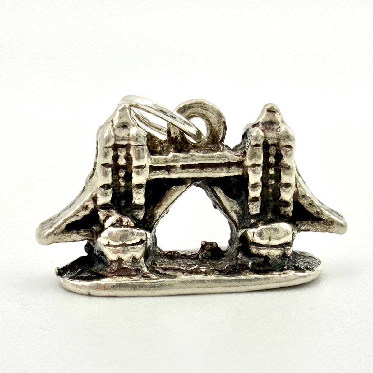 Vintage Sterling Silver Tower Bridge Charm