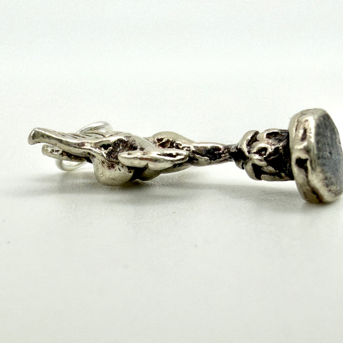 Vintage 925 Sterling Silver Eros Statue Cupid Charm