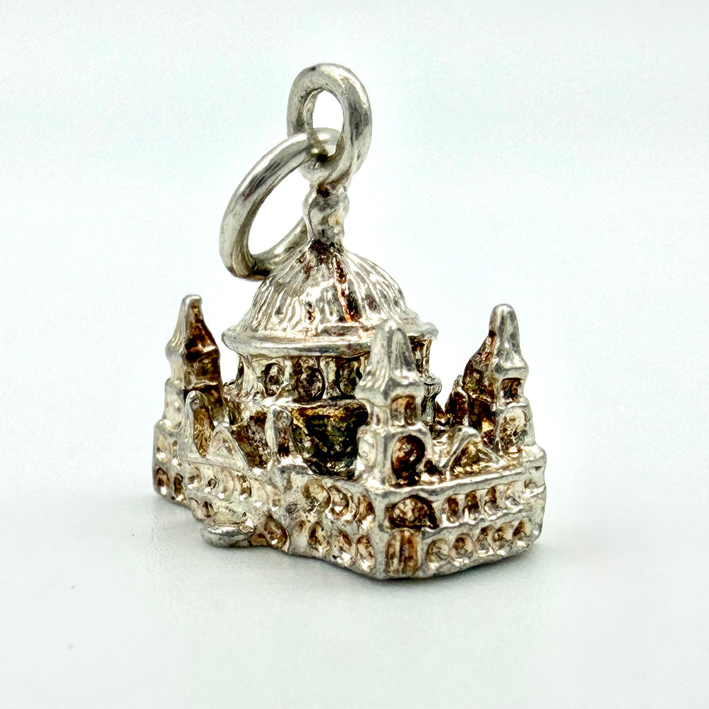 Vintage 925 Sterling Silver St Paul's Cathedral Charm - Pats Silver