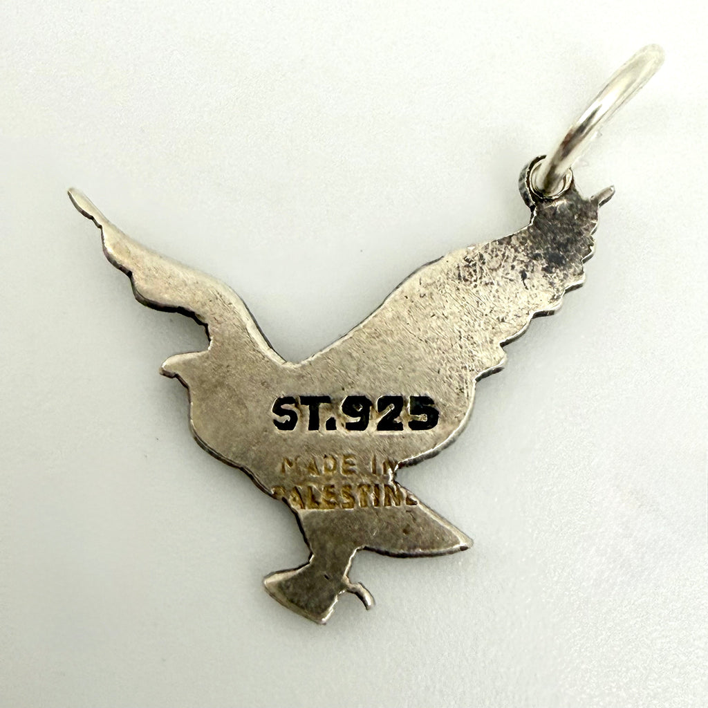 Vintage Sterling Silver Eagle Charm
