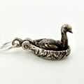 Vintage Sterling Silver “The Golden Egg” Goose Charm