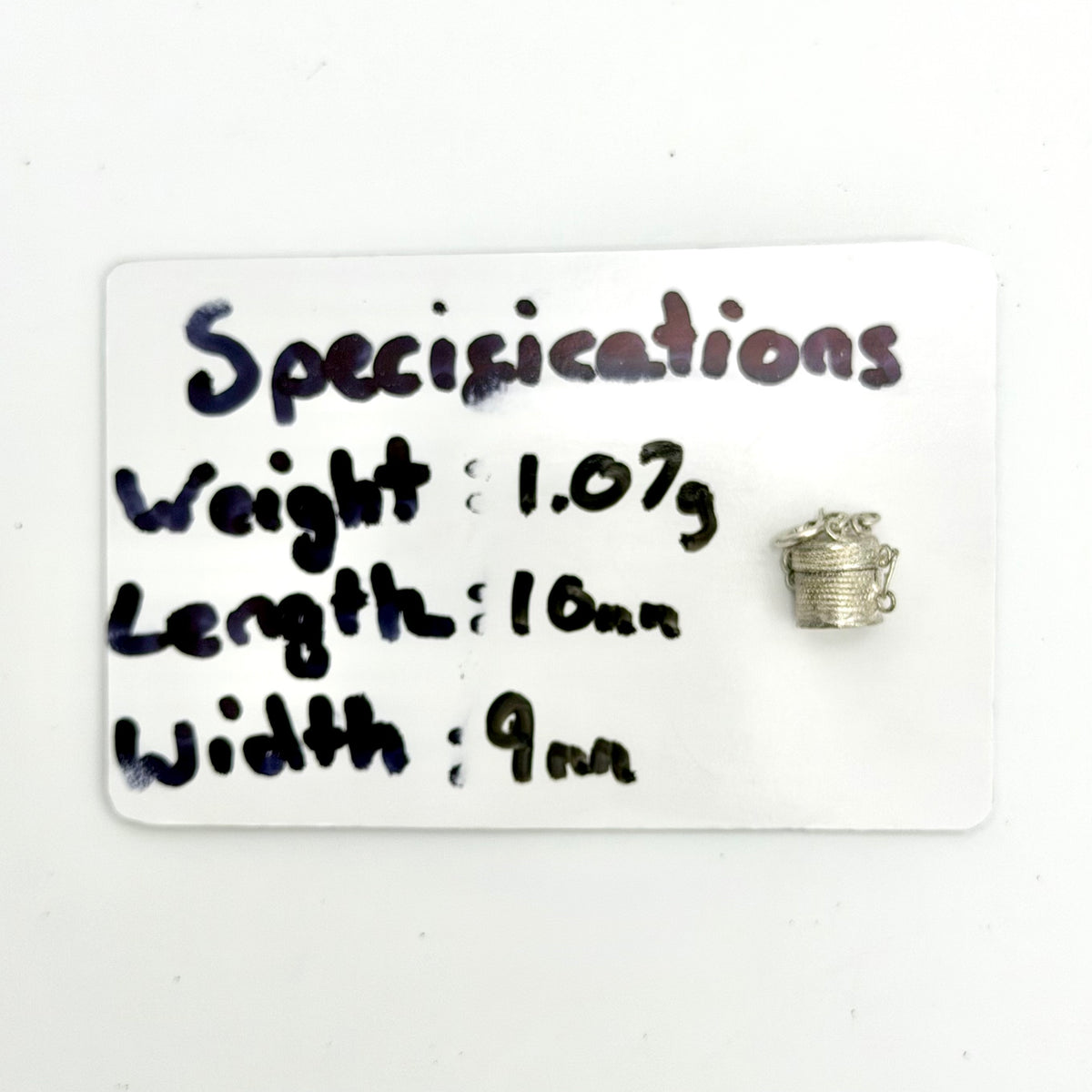 Vintage 925 Sterling Silver Dustbin Bin Charm - Pats Silver