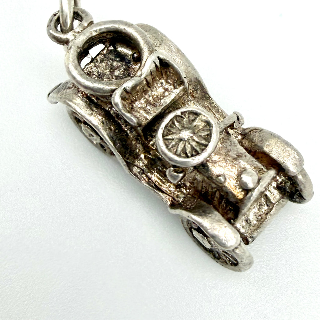 Vintage 925 Sterling Silver Classic Car Charm - Pats Silver