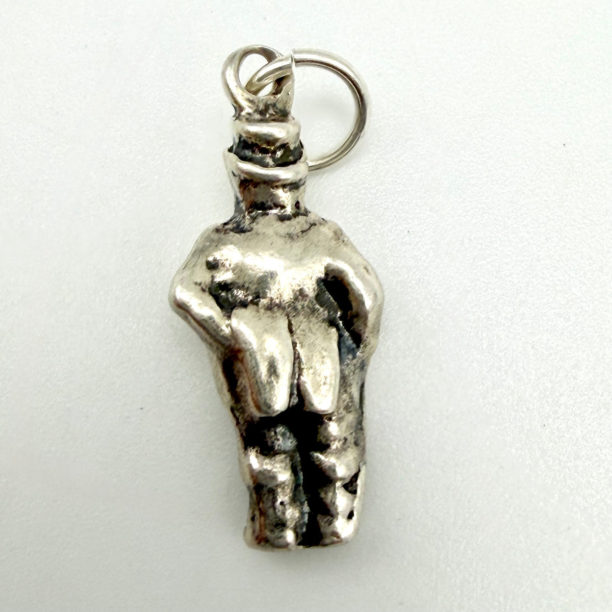 Vintage Sterling Silver John Bull Charm