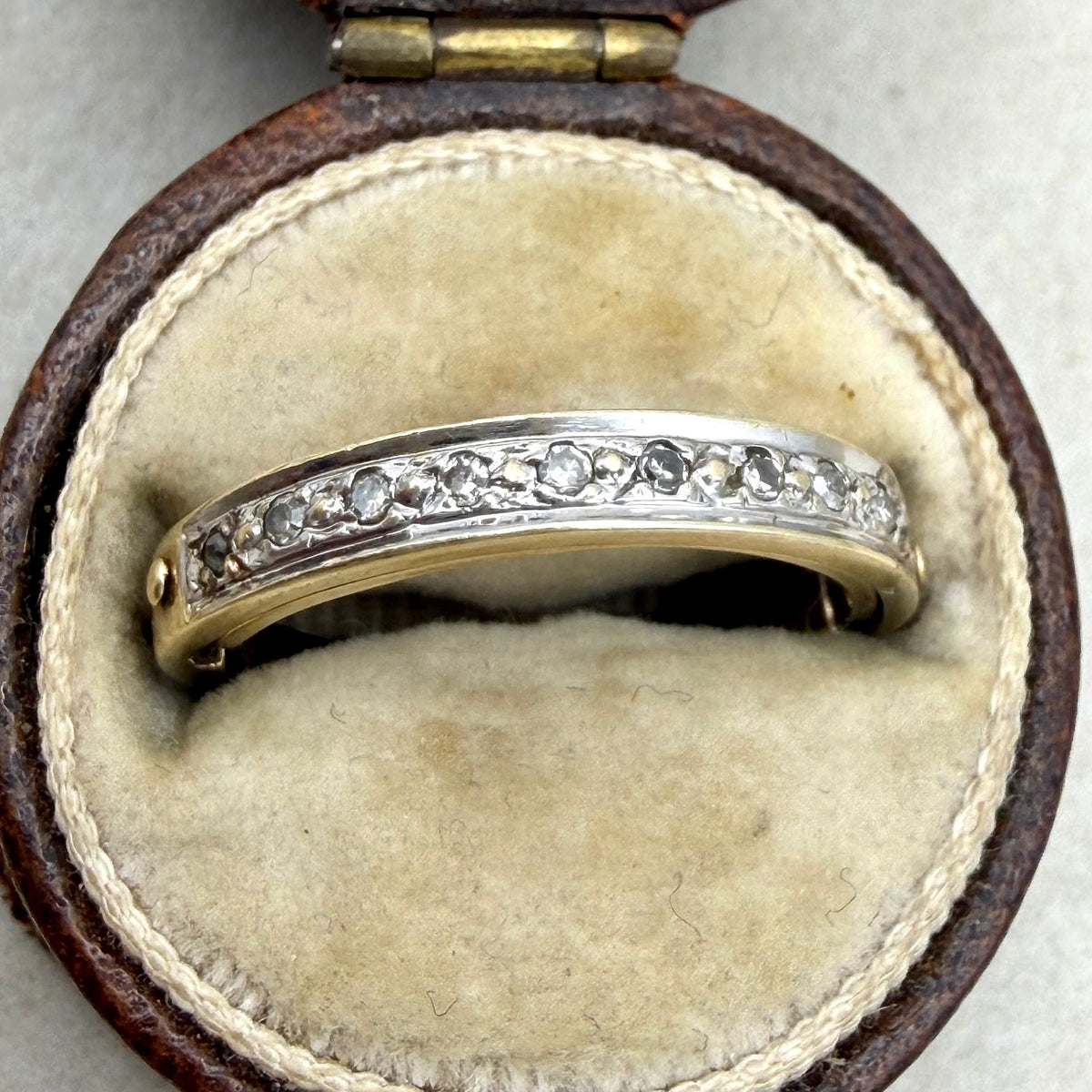 9ct Yellow Gold & 0.1ct Diamond I Love You Ring