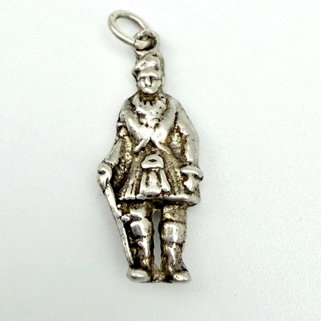 Vintage 925 Sterling Silver Scotsman Charm - Pats Silver