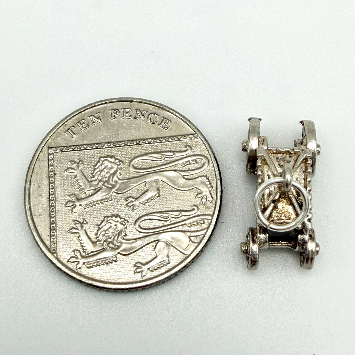Vintage 925 Sterling Silver Cinderella Carriage Charm