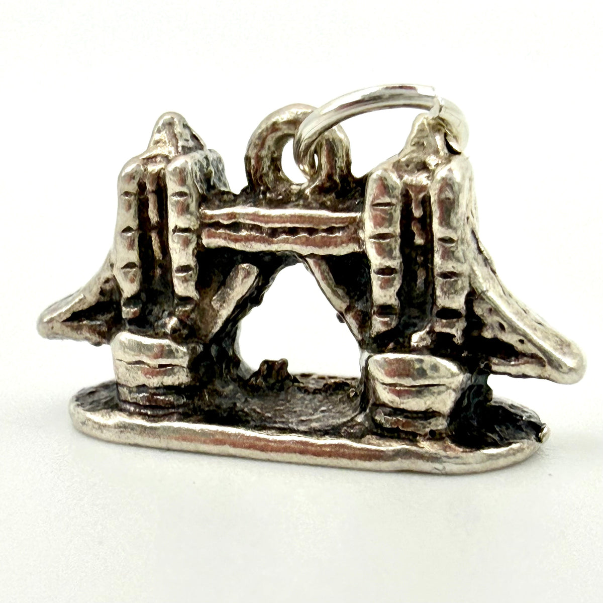 Vintage Sterling Silver Tower Bridge Charm