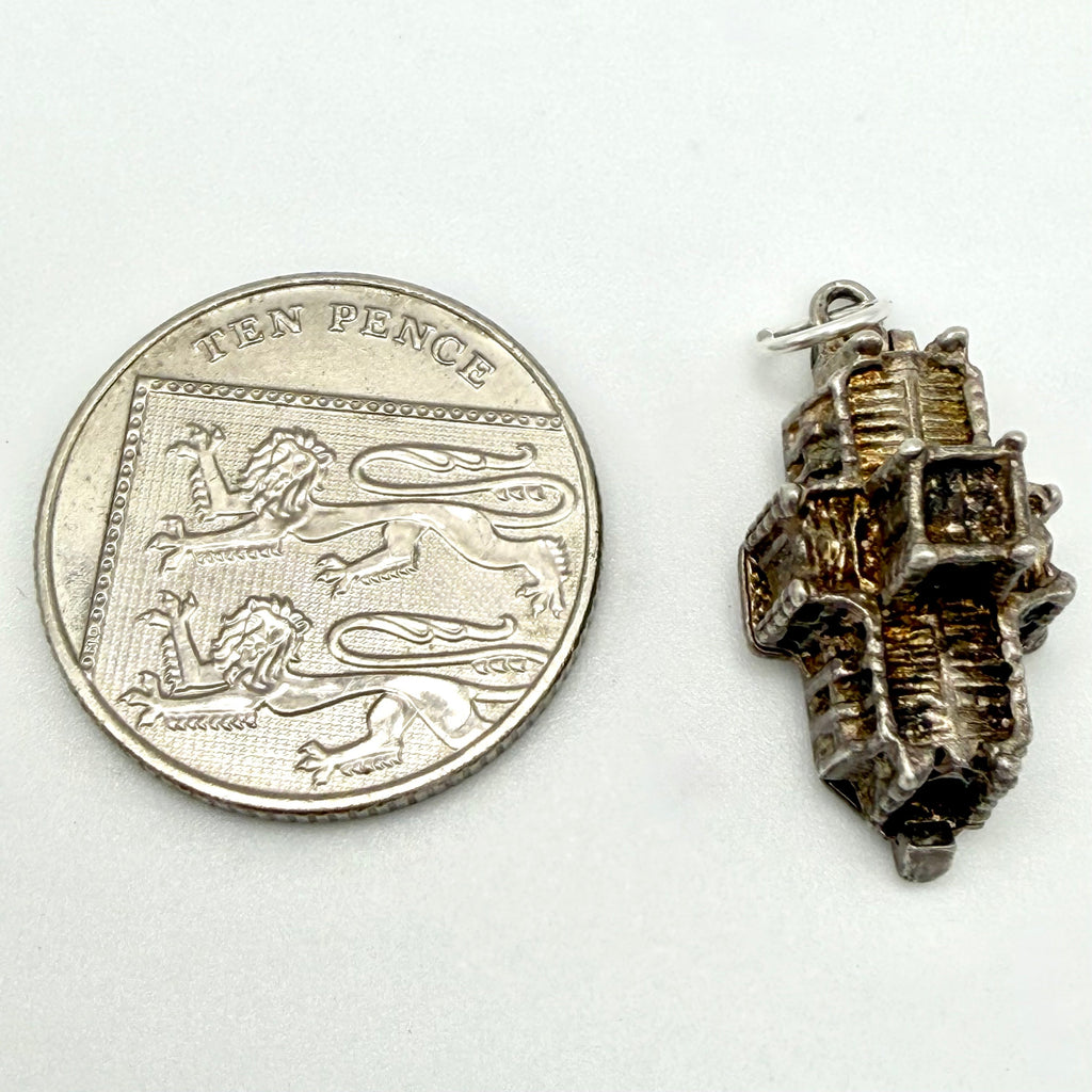 Vintage Sterling Silver Yorkminster Cathedral Charm