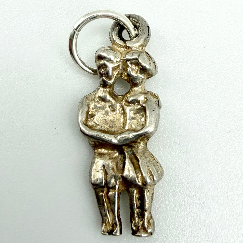 Vintage 925 Sterling Silver Married Couple Charm