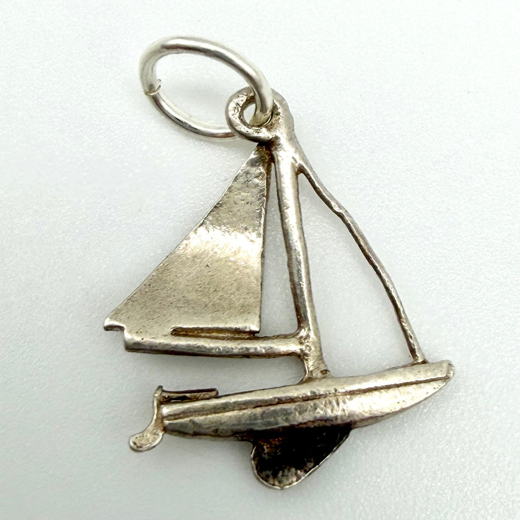 Vintage 925 Sterling Silver Sailboat