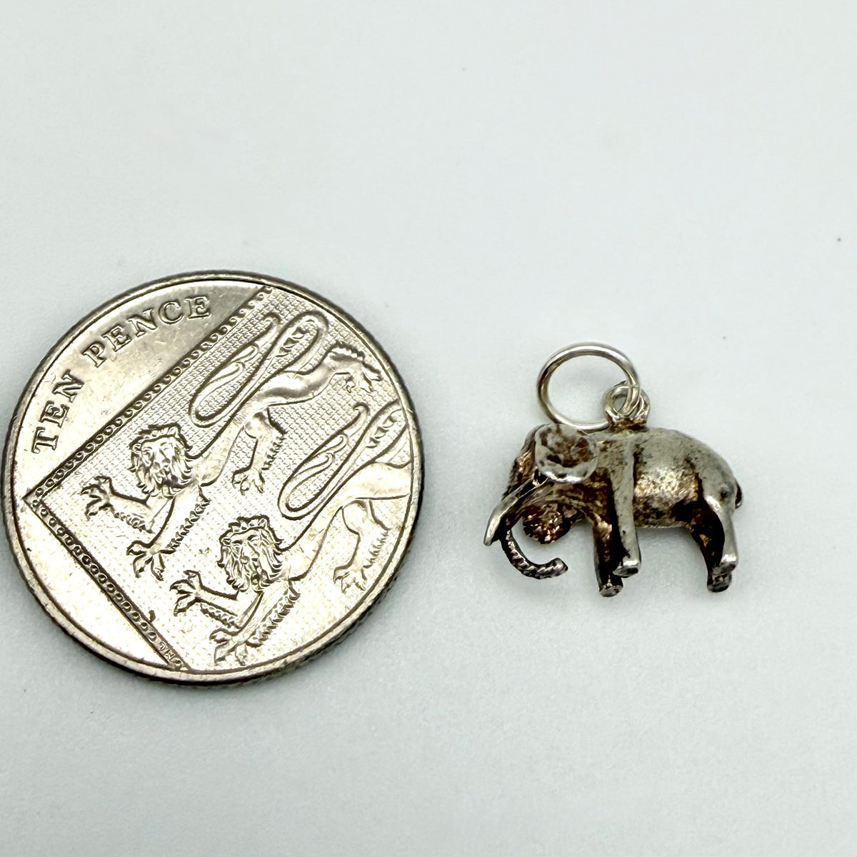 Vintage 925 Sterling Silver Elephant Charm - Pats Silver