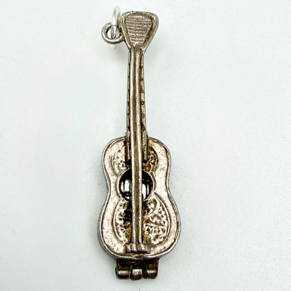 Vintage Sterling Silver Spanish Guitar Charm