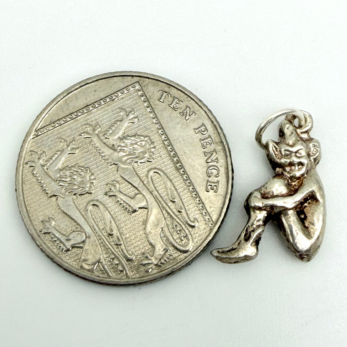 Vintage Sterling Silver Imp Charm