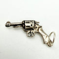 Vintage 925 Sterling Silver Revolver Charm