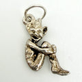 Vintage Sterling Silver Imp Charm
