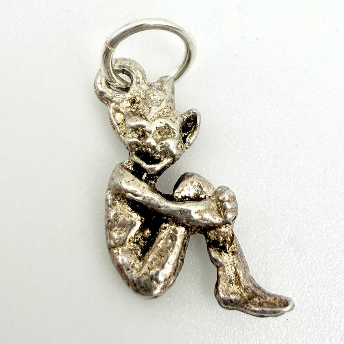 Vintage Sterling Silver Imp Charm