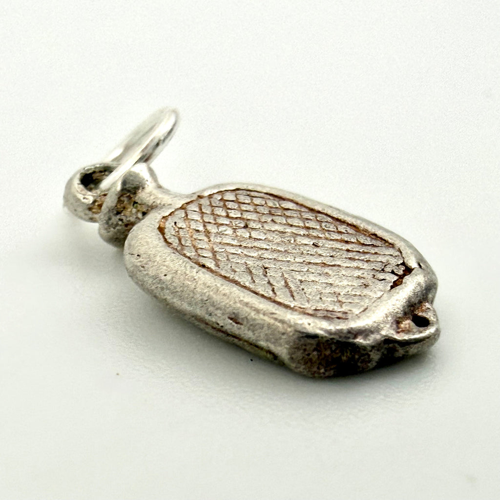Vintage Sterling Silver hot water bottle Charm