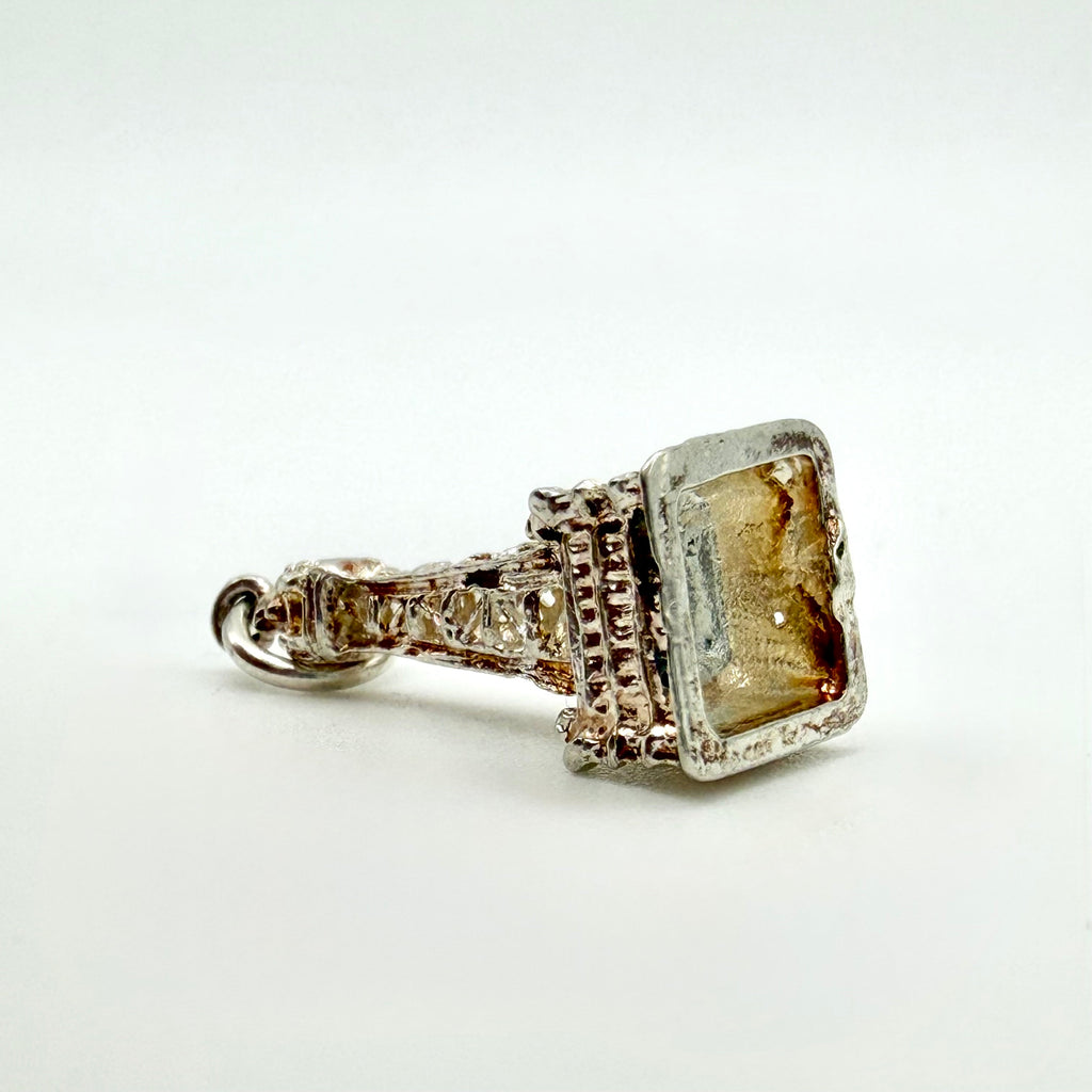 Vintage 925 Sterling Silver Blackpool Tower Charm - Pats Silver