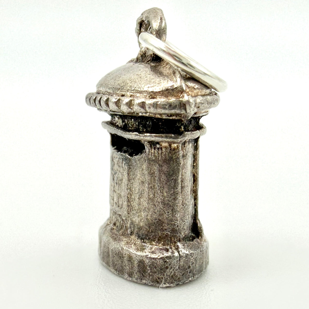 Vintage Sterling Silver Postbox Charm