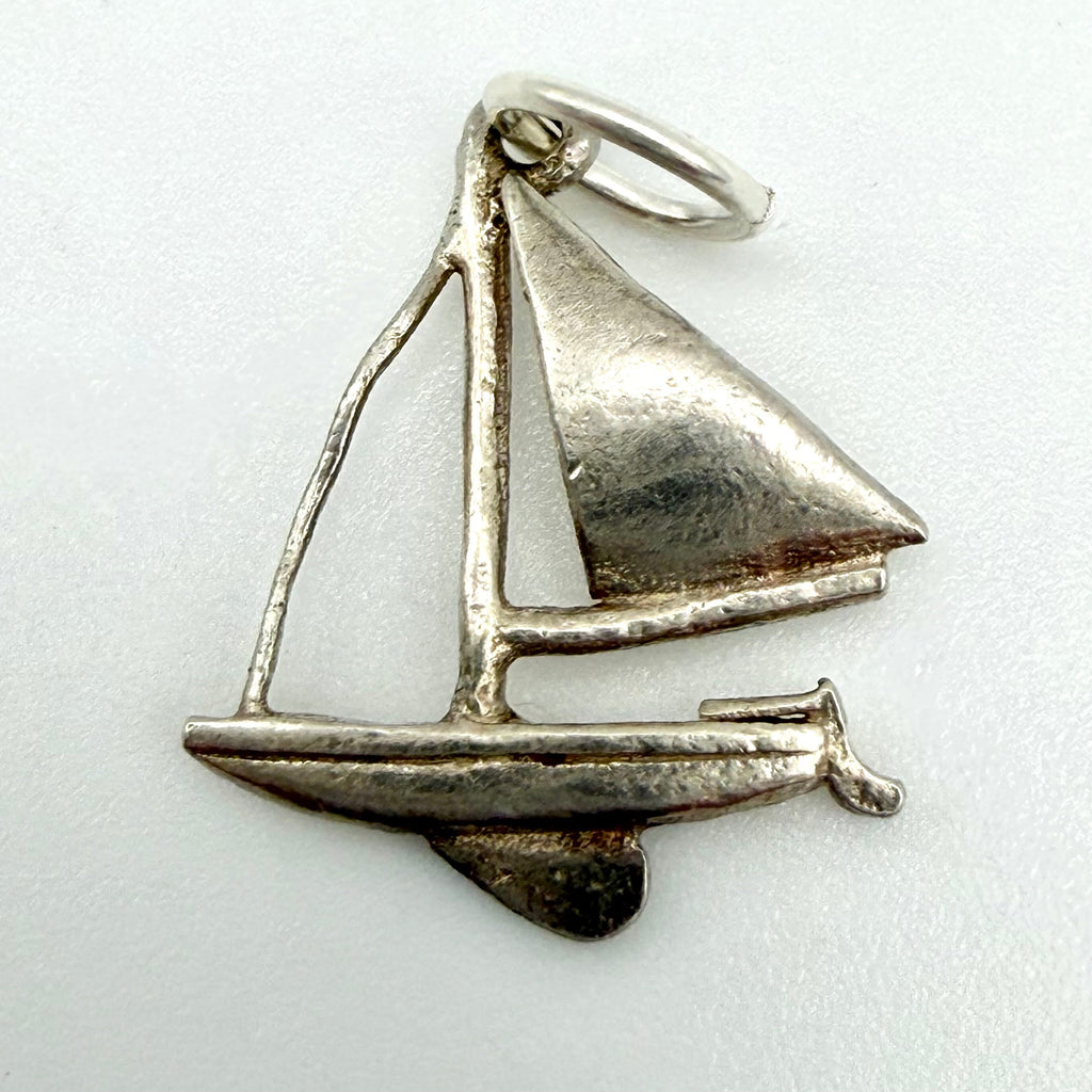Vintage 925 Sterling Silver Sailboat