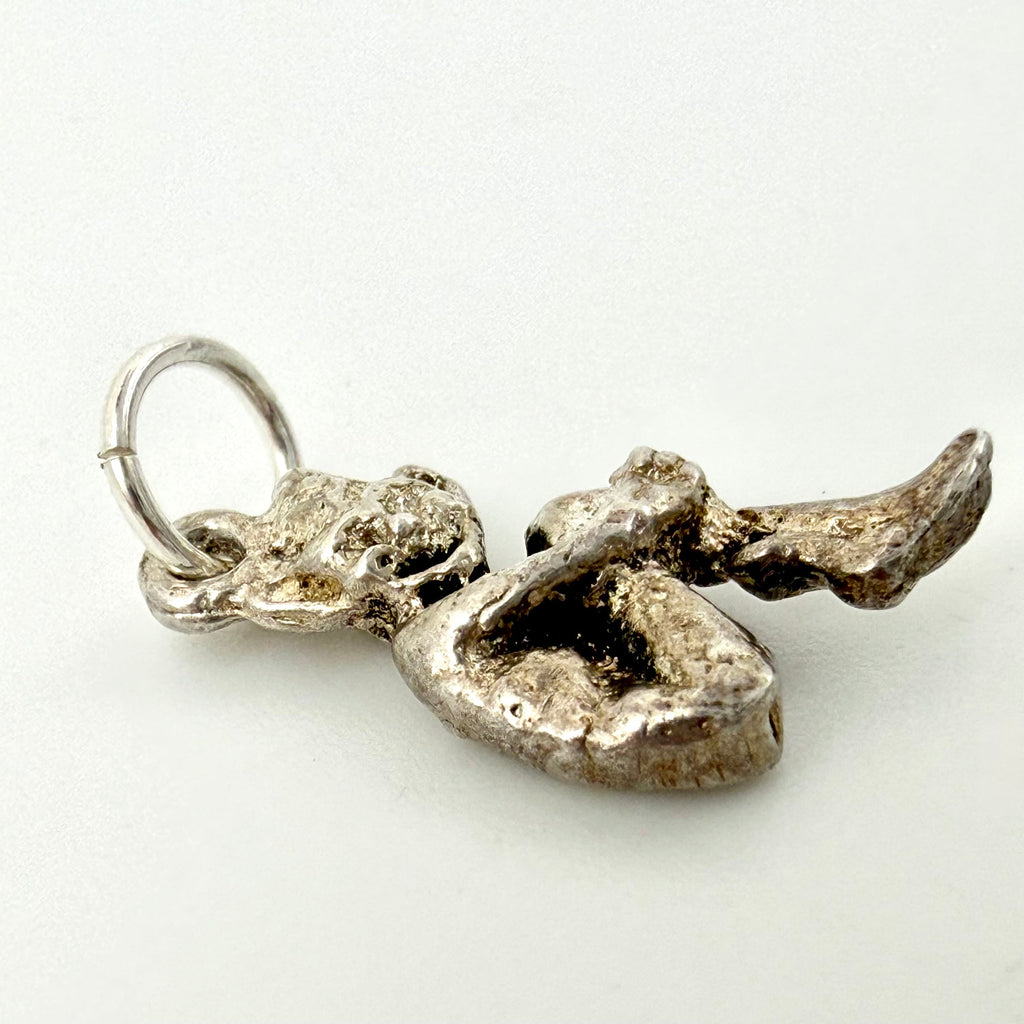 Vintage Sterling Silver Imp Charm