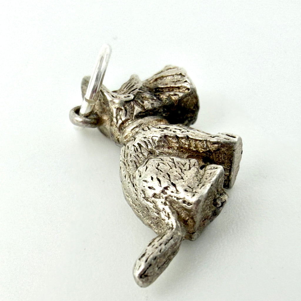 Vintage Sterling Silver Scottish Terrier Scottie Dog Charm