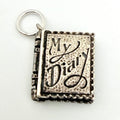 Vintage Sterling Silver My Diary Opening Book Charm
