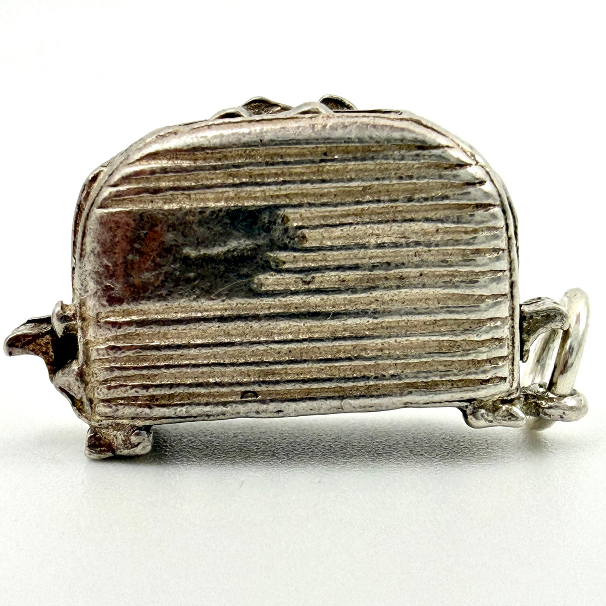 Vintage Sterling Silver articulated Toaster charm