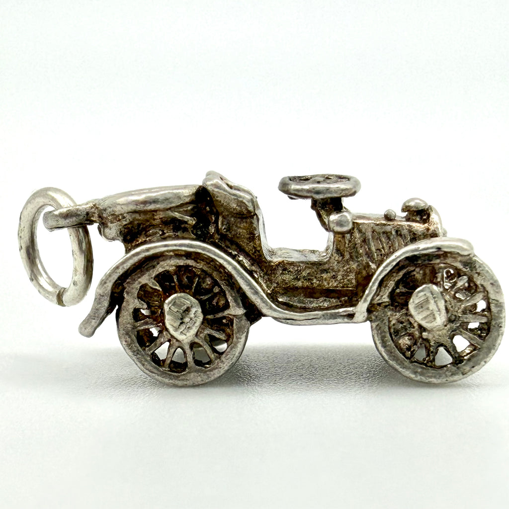 Vintage 925 Sterling Silver Classic Car Charm - Pats Silver