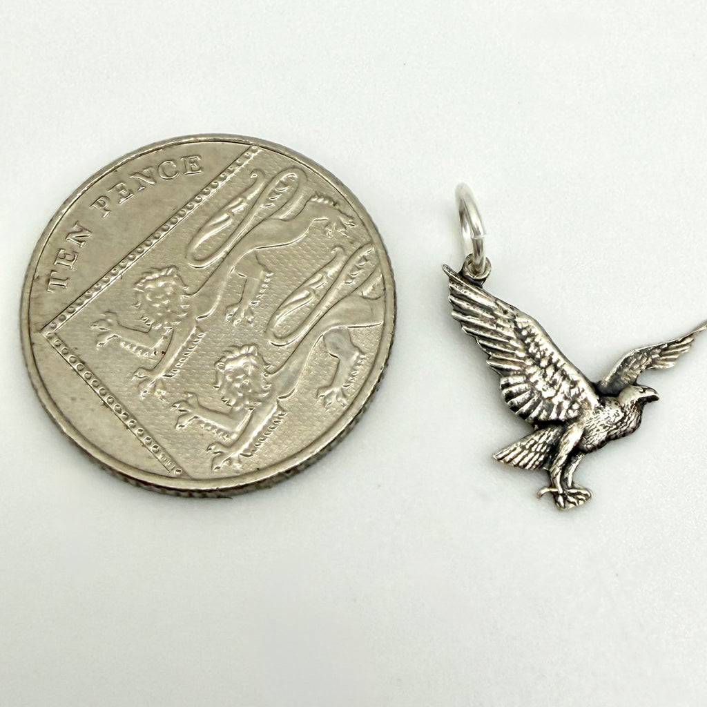 Vintage Sterling Silver Eagle Charm