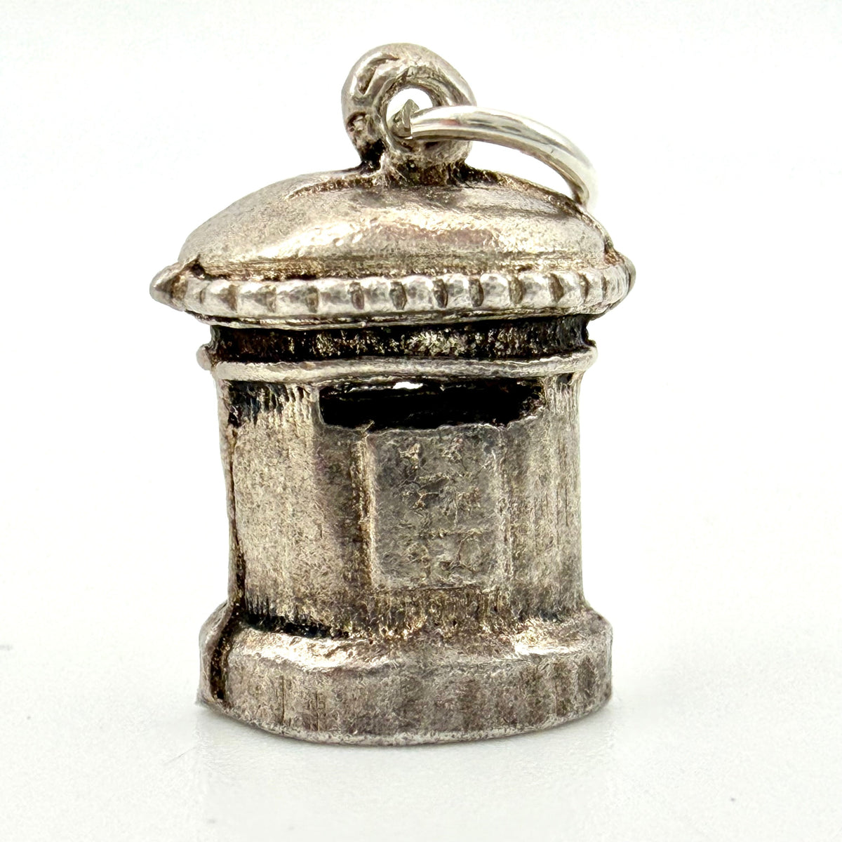 Vintage Sterling Silver Postbox Charm
