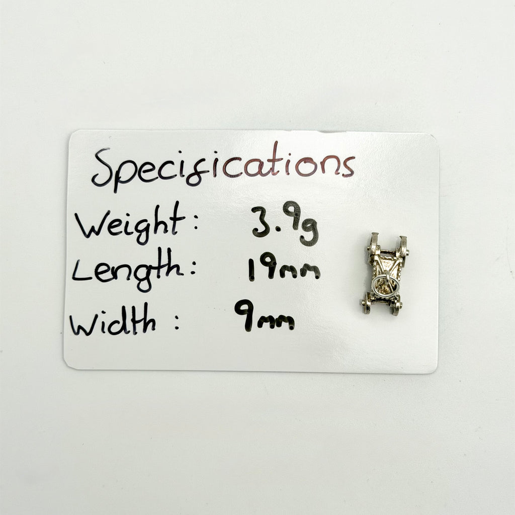 Vintage 925 Sterling Silver Cinderella Carriage Charm