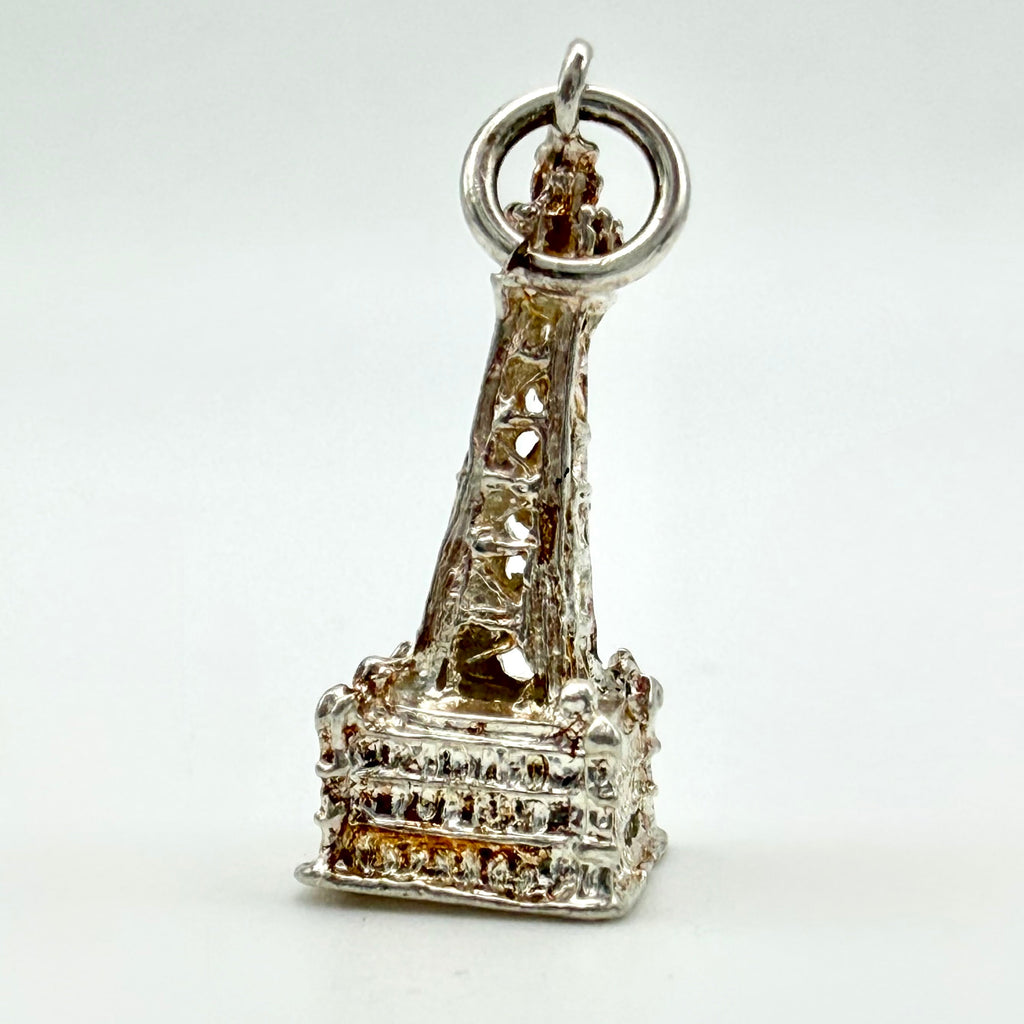 Vintage 925 Sterling Silver Blackpool Tower Charm - Pats Silver