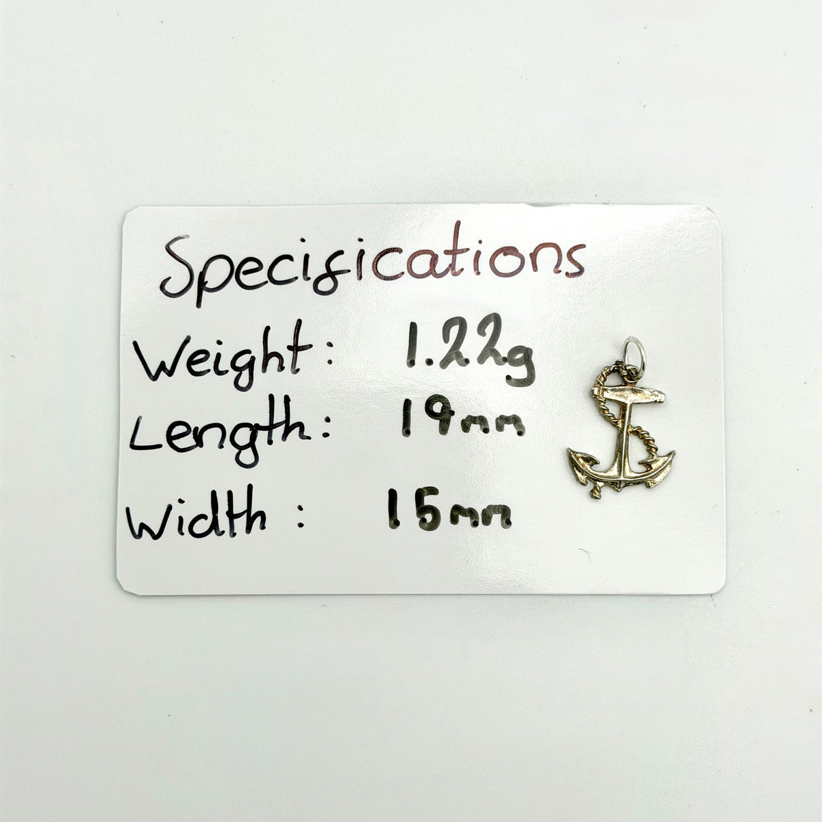 Vintage 925 Sterling Silver Anchor Charm
