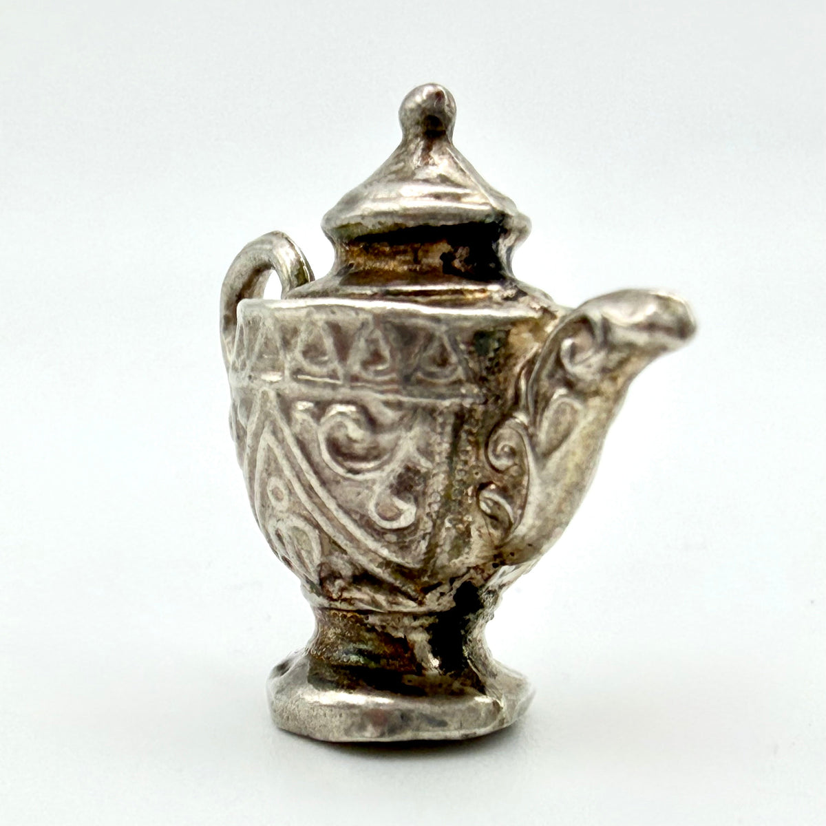 Vintage 925 Sterling Silver Teapot Charm - Pats Silver