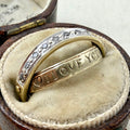 9ct Yellow Gold & 0.1ct Diamond I Love You Ring