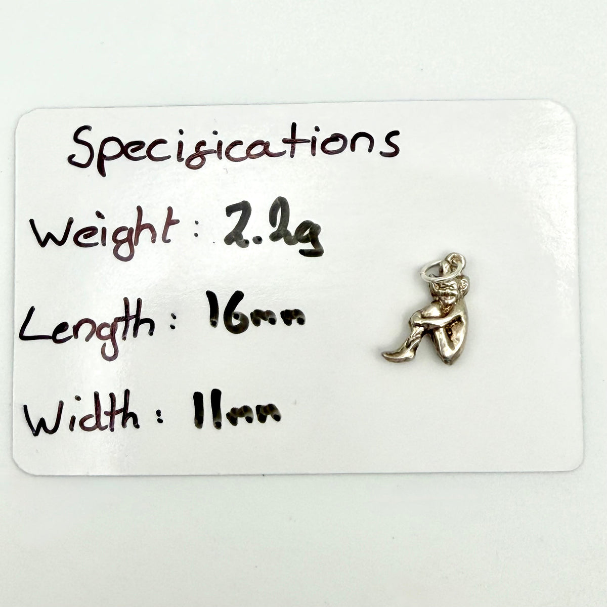 Vintage Sterling Silver Imp Charm
