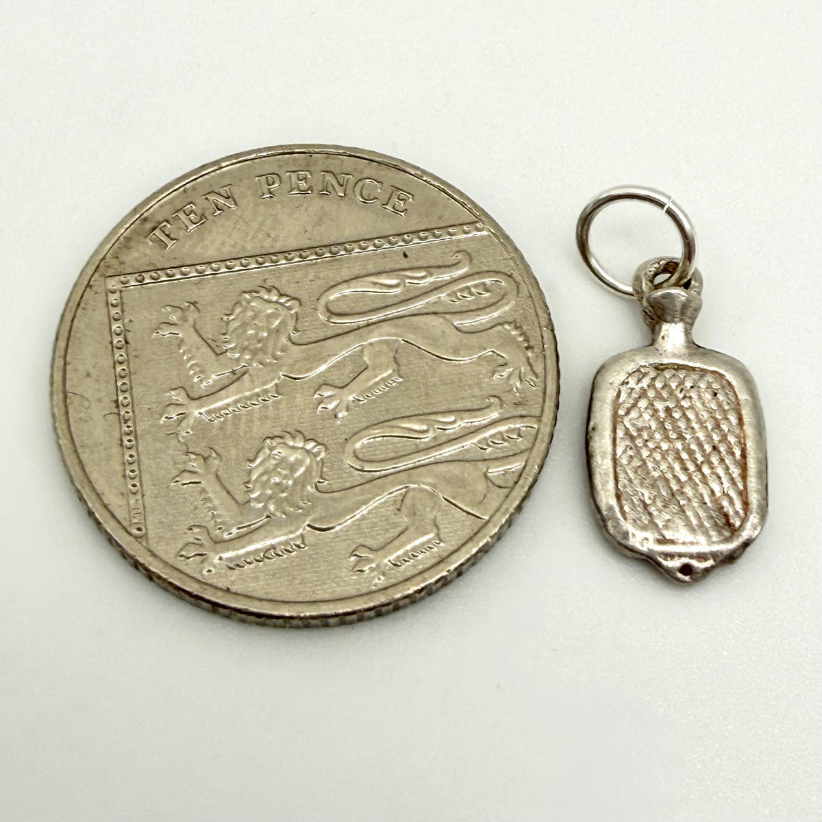 Vintage Sterling Silver hot water bottle Charm