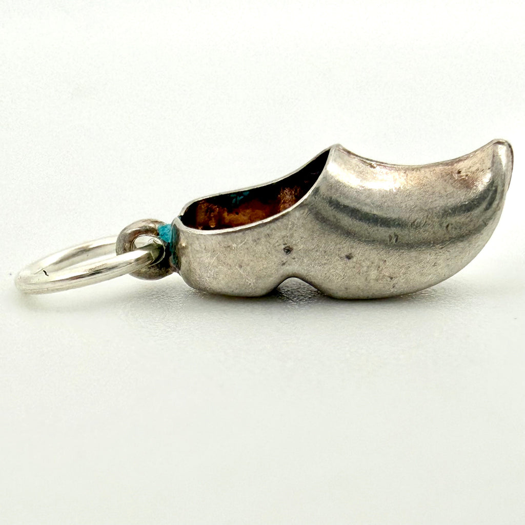 Vintage Sterling Silver Dutch Clog Charm