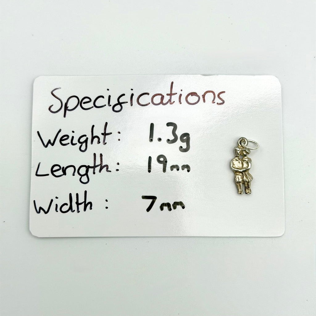 Vintage 925 Sterling Silver Married Couple Charm