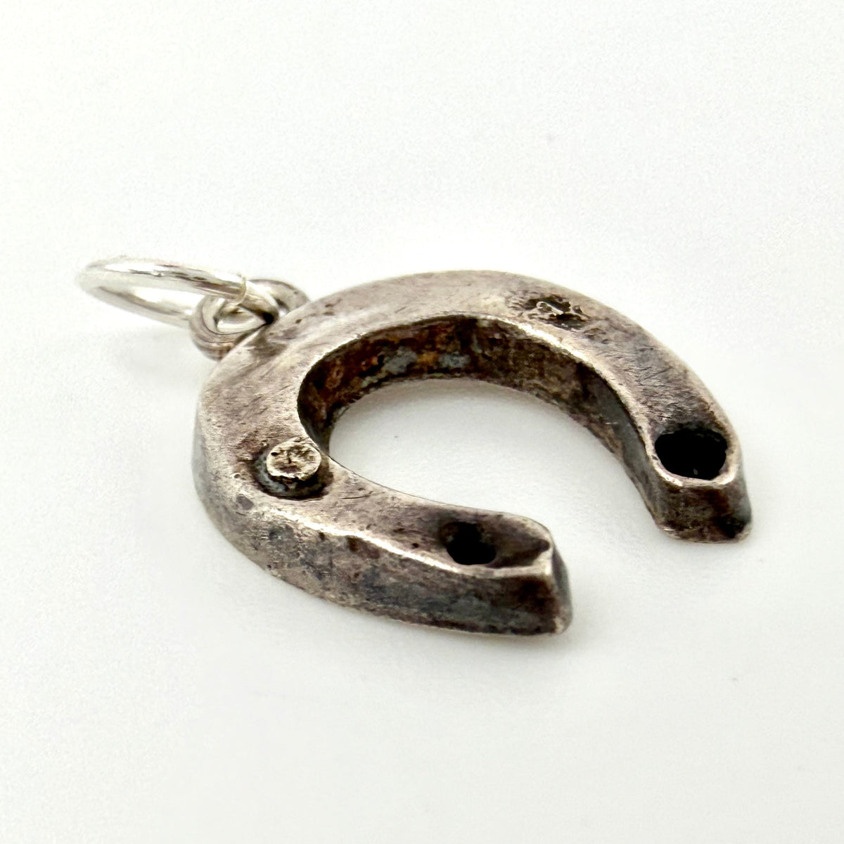 Vintage 925 Sterling Silver Lucky Horseshoe Charm