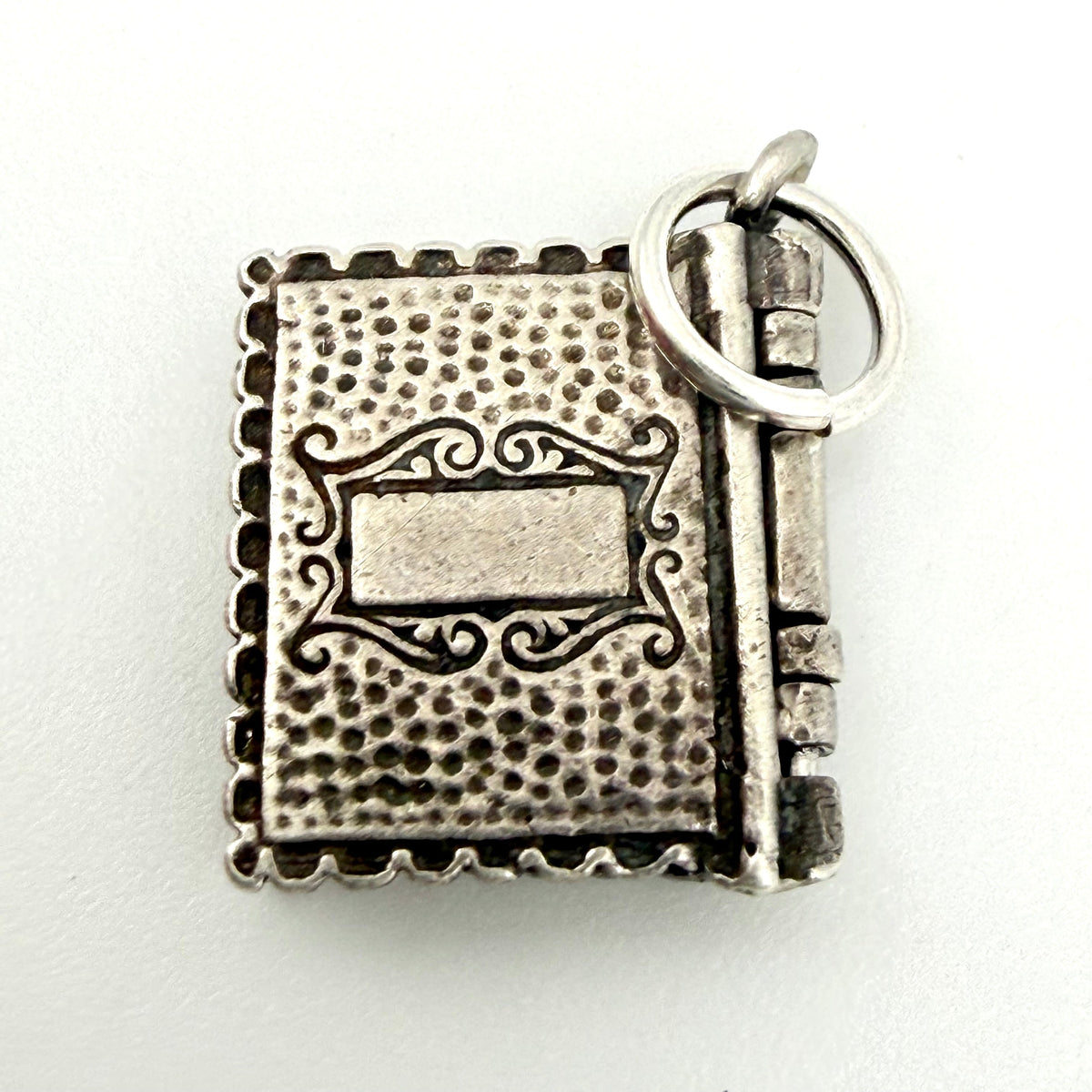 Vintage Sterling Silver My Diary Opening Book Charm