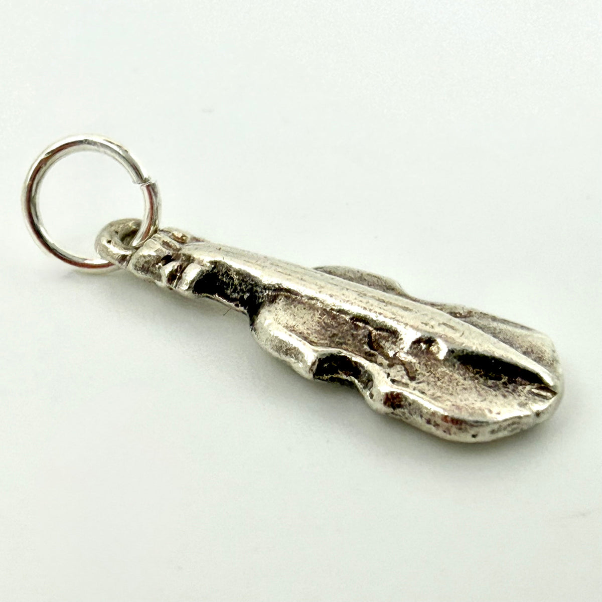 Vintage Sterling Silver Cello Charm