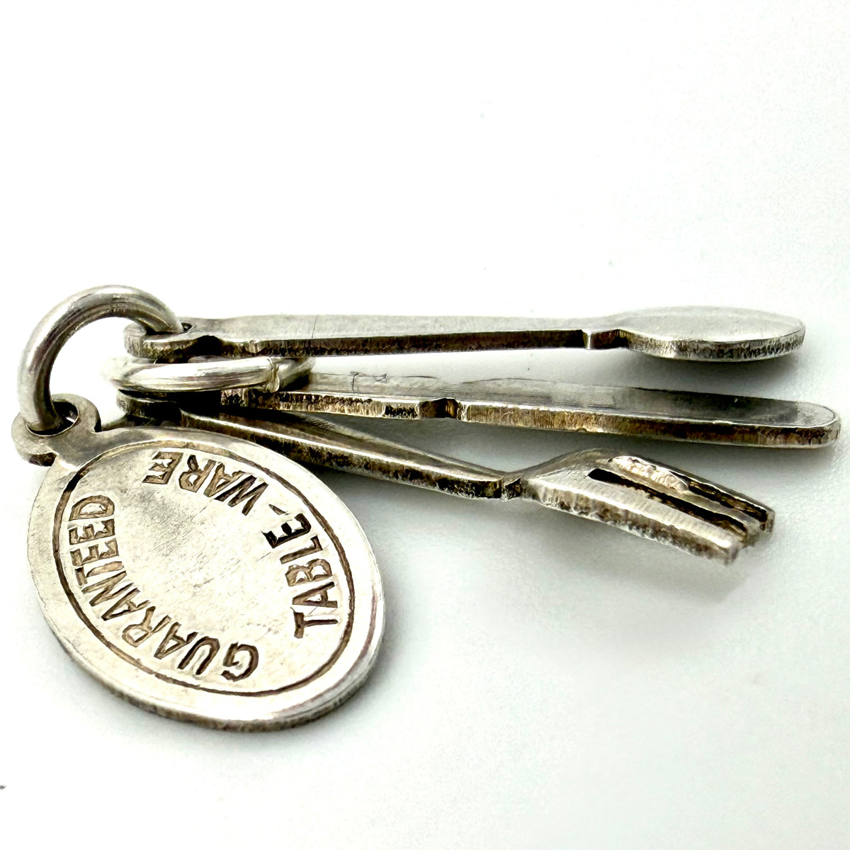 Vintage 925 Sterling Silver Cutlery Charm CA29-4