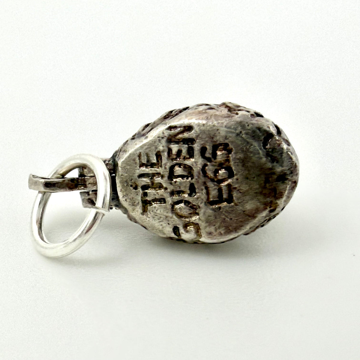 Vintage Sterling Silver “The Golden Egg” Goose Charm