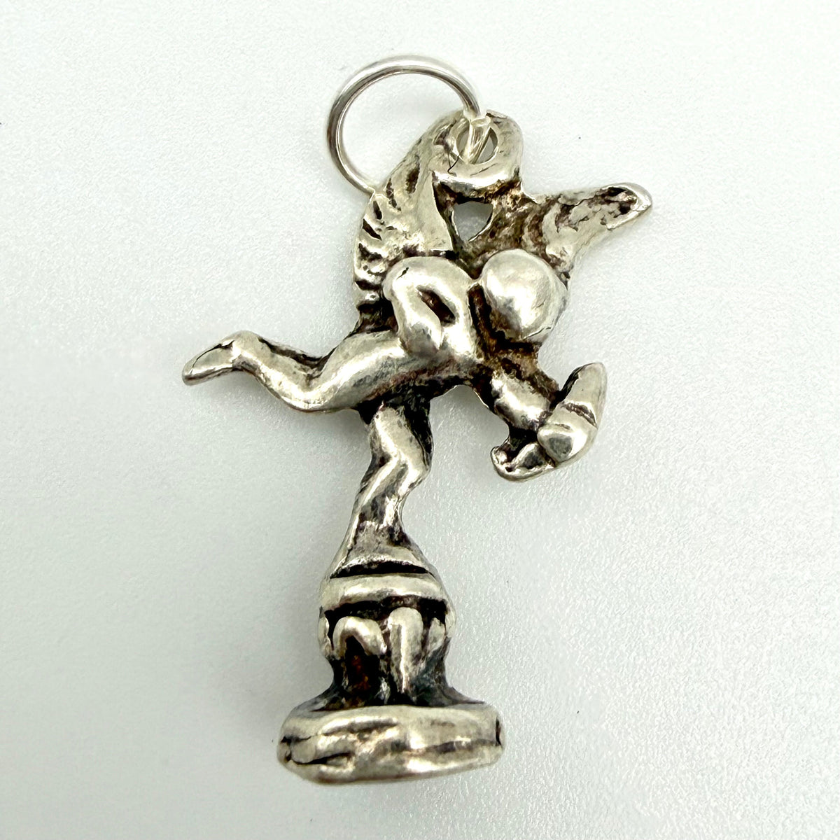 Vintage 925 Sterling Silver Eros Statue Cupid Charm